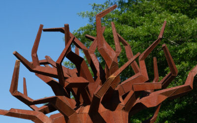 Richard Herzog, It’s All About Electricity. Winner of 32nd Annual Rosen Sculpture Competition