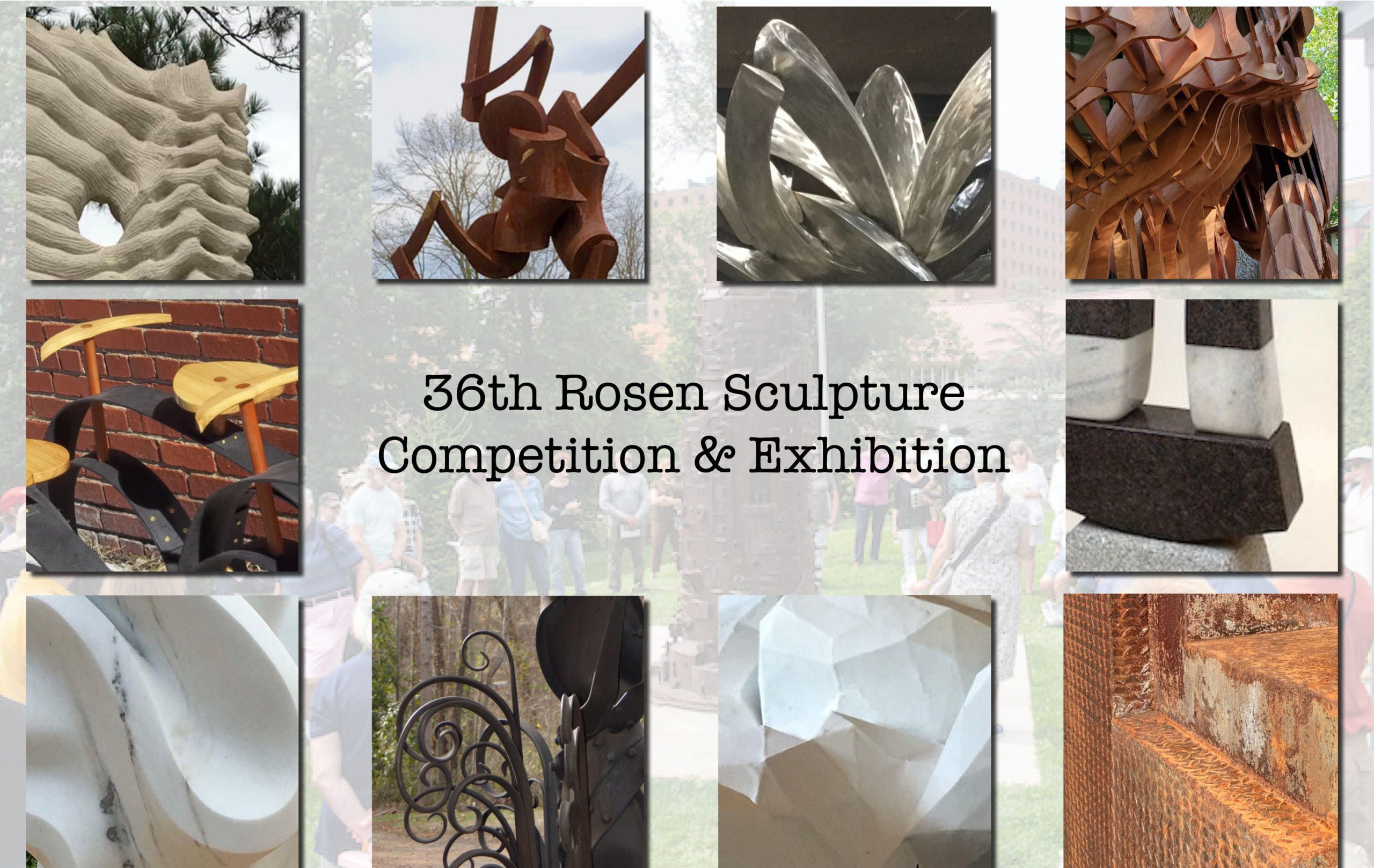 36th Rosen Sculpture Competition finalists