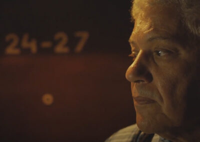 Ori Segev, Film Still from documentary “Looming in the Shadows of Lodz”