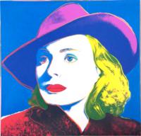 Ingrid Bergman (With Hat), 1983. © The Andy Warhol Foundation for the Visual Arts, Inc. TCVA Permanent Collection.