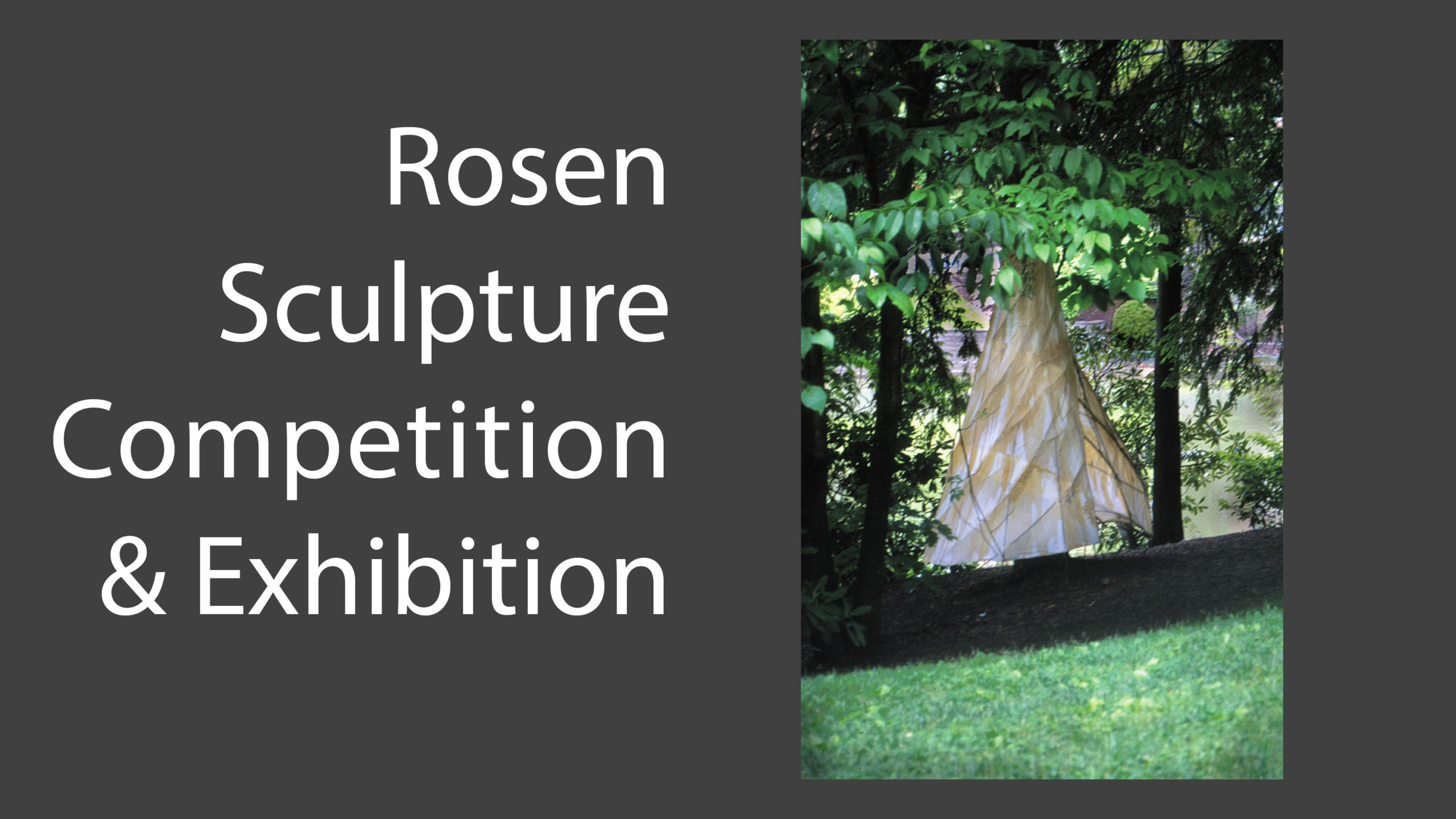 Amy Gerhauser, Sheltering Spiral II. 2000 / 14th Rosen Sculpture Competition Winner.