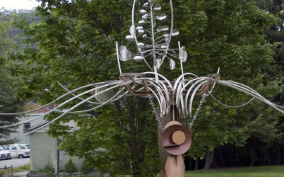 Mike Roig, Yo-Yo’s Muse. 2005 Rosen Sculpture Competition Winner.