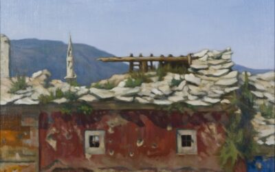 Ruined Landscapes: Paintings of the Balkan War Zone by Laura Buxton