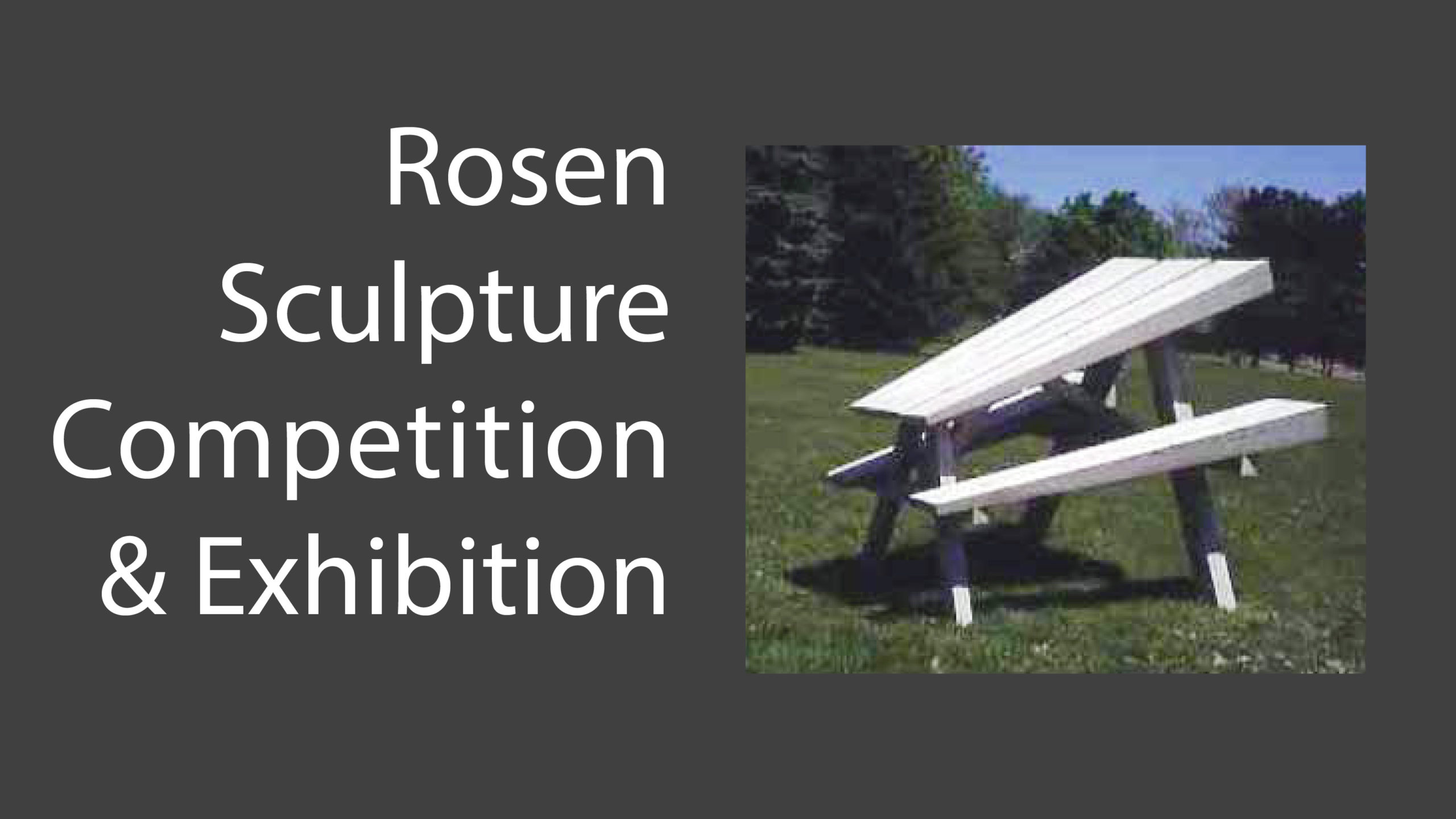 Charlie Brouwer, Picnic. 1991 / 5th Rosen Sculpture Competition Winner.