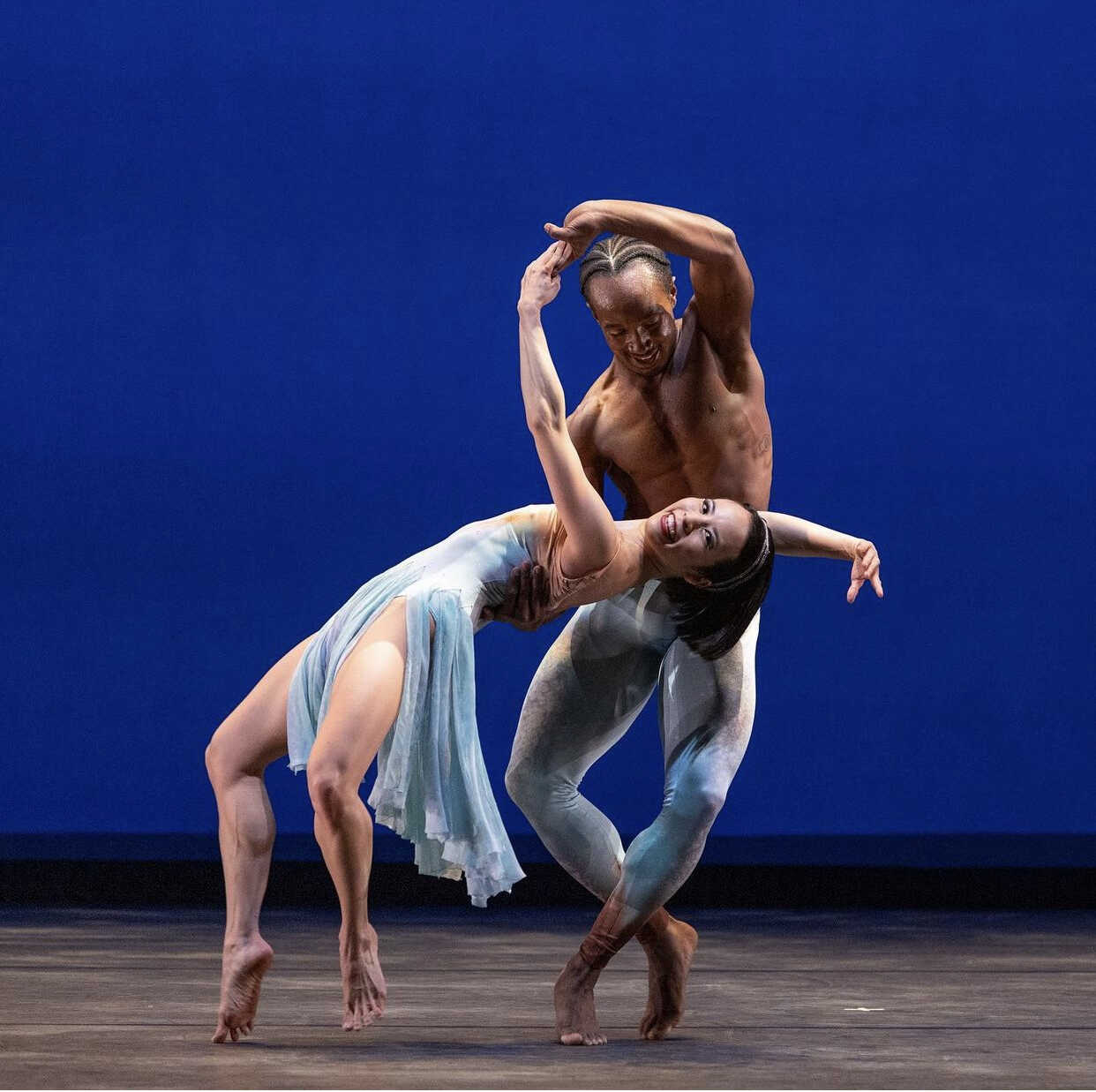 Madelyn Ho and Alex Clayton in Paul Taylor’s “Airs”; photo by Danica Paulos