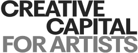 Image with the words "Creative Capital for Artists"