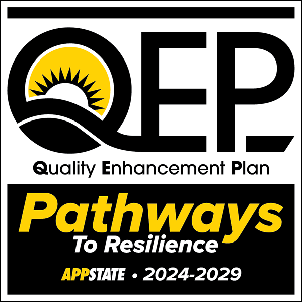 image depicting logo in black white and yellow for Pathways to Resilience
