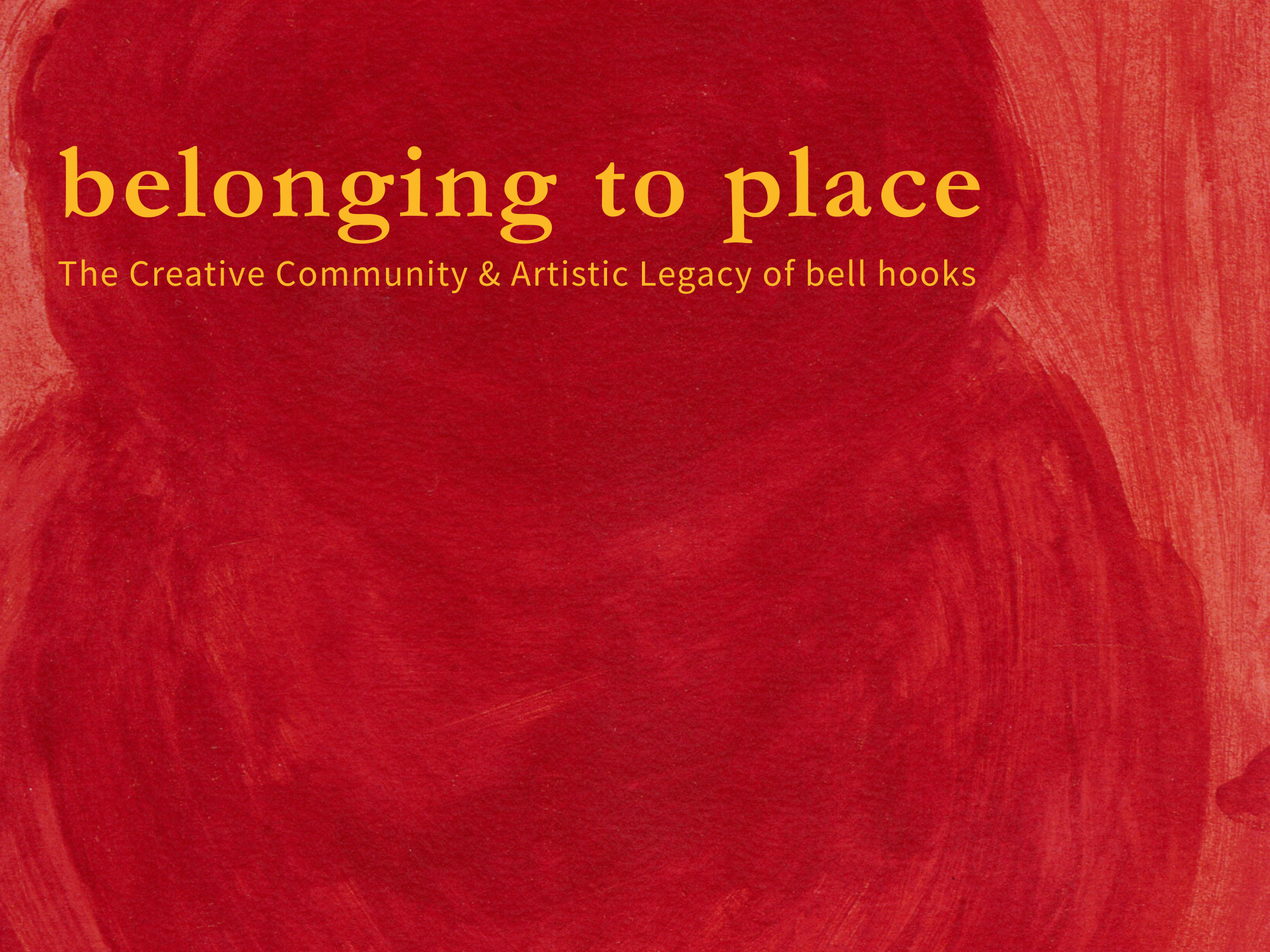 bell hooks, &ldquo;When I remember I see red 10.&rdquo; Courtesy of The Estate of Gloria Watkins aka bell hooks. All Rights Reserved.