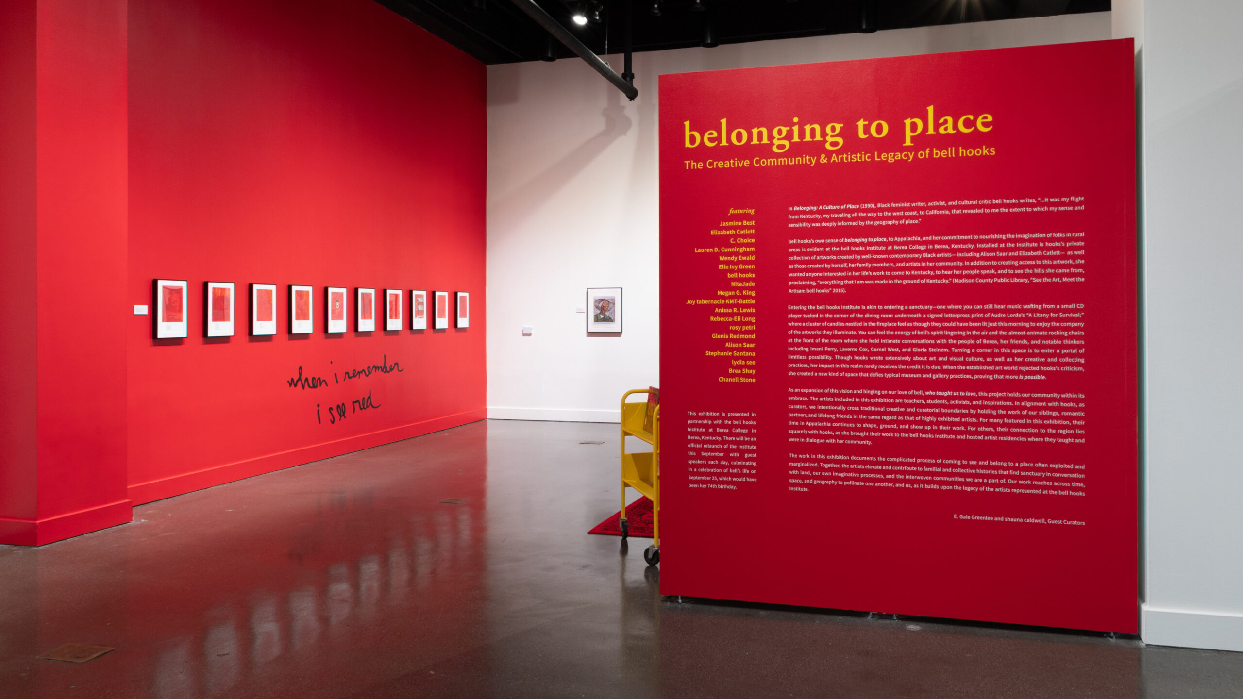 Gallery Walkthrough: belonging to place in Gallery A