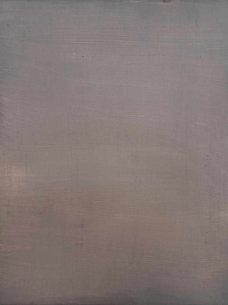 art with peach and dark hues