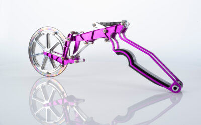 High-tech pizza cutter